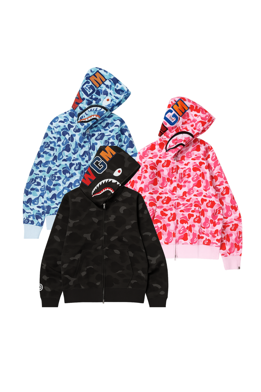 Hoodie Zippé Shark